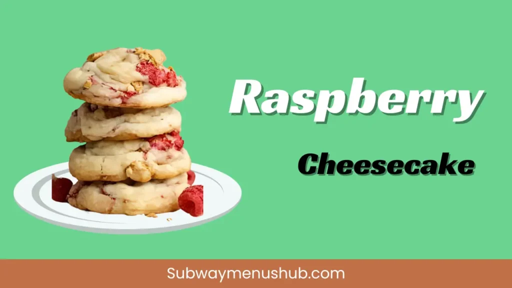 This image is of the Raspberry Cheesecake cookies 