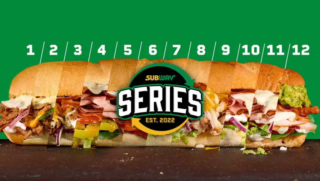 subway series menu 