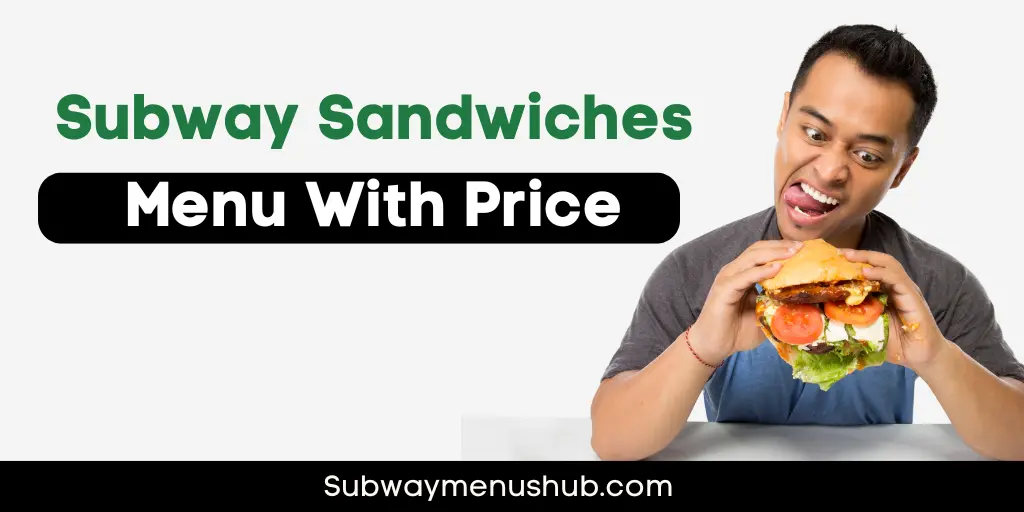 sandwiches at subway menu